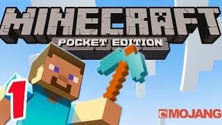 Minecraft PE - Gameplay Part #1 - Survival Mode - Let's Play and Commentary