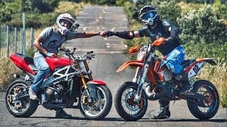 JE RIDE AVEC JORIAN PONOMAREFF ! STUNT ET MÉCANIQUE !