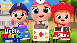 Petits héros à la rescousse | Comptines pour les Tout-Petits | Little World Français