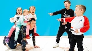 Артур и Аминка ПОМЕНЯЛИСЬ Папами! Мальчики ПРОТИВ Девочек!