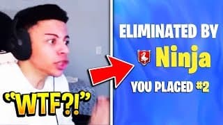 7 Fortnite YouTubers Who Got Killed By Ninja (RAGE)