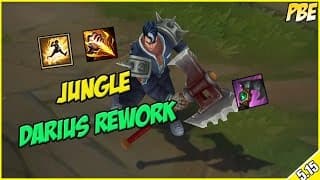 ✔ DARIUS REWORK IS BROKEN - Jungle Academy Darius - PBE Full Commentary | League of Legends