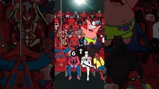 CACHE TOI PARMI LES SPIDER MAN SANS TE FAIRE TROUVER ! 🧐 #shorts