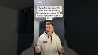 KID SHOCKS PARENTS BY BUYING A TRUCK FOR $15 #Shorts