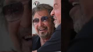 Al Pacino & Sylvester Stallone Reunite  After Decades! #alpacino #sylvesterstallone #hollywood