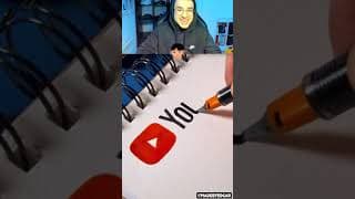 Il Dessine le Logo YouTube 🎬
