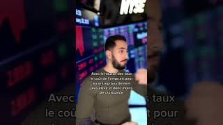 Krach boursier 😱 Qu’est ce qui se passe ? #finance #économie #bourse #crypto #trading