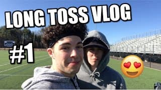 LONG TOSS w/ THE BOYS #1 - Baseball Vlogs