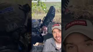 Anti drone gun in Ukraine war