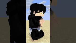 Herobrine Test Mash Muscles | Minecraft Animation #mashle #trending #anime #shorts