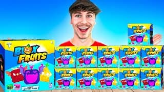 J’OBTIENT DES FRUITS PERMANENTS DANS CES BOÎTES BLOX FRUITS !! (Incroyable)