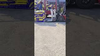 auto clamping loading and lifting process