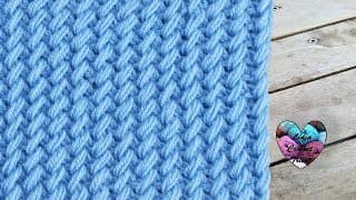 Point tricot en relief super chaud ! pas à pas
