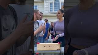 The Hammer and Nails Challenge 😂🔨