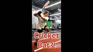 Can a Baseball Player Hit a Home Run With a Cricket Bat?