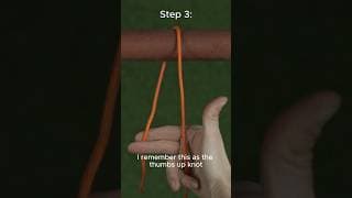 The Worlds BEST One Handed Knot!