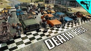 PUBG: DEATH RACE (Battlegrounds Racing Gameplay Highlights & Funny Moments)