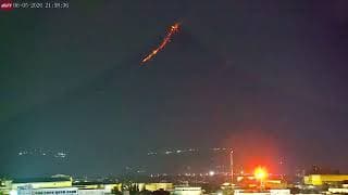 9:58pm: 5.4 Magnitude Earthquake Caught on Camera at Mayon Volcano, Philippines (June 5, 2026)