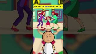 Qui est la mère de la fille ? #quiz #défi #énigme #réflexion #jeuxvidéo #énigmevisuelle