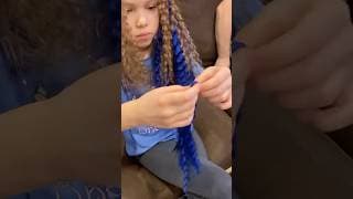 😢BYE-BYE MY BRAIDS 😢@LizaStarDance #dancekid #hiphopkids #kidvlog #kidvlogger