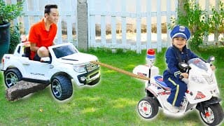 Suri Pretend Play as Police Officer