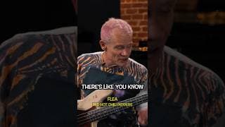 Flea demonstrates the hardest Red Hot Chili Peppers bass parts. #bass #bassplayer #funk #shorts