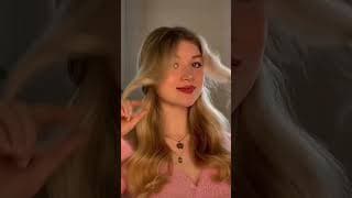 tutorial for the heatless curls in beginning is UP now on my channel! 🎧⭐️🎀 #hair #charlotteelise