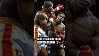 Mike Tyson and his former opponent Razor Ruddock have reunited 😂🤝