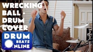 Miley Cyrus - Wrecking Ball Drum Cover - DRUM BEATS ONLINE