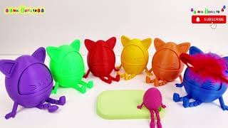 Learn Fruits & Colors for Kids | Preschool Learning with Colorful Eggs