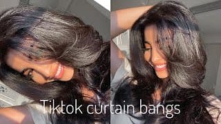 I did curtain bangs! 🤯 and love them! ♥️