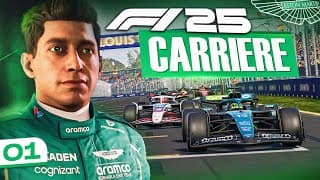 F1 25 Carrière #01 - DÉBUT D'UNE NOUVELLE AVENTURE !