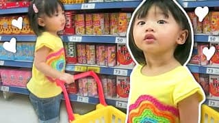 1 year Old Bug Doing Grocery Shopping | Supermarket Song