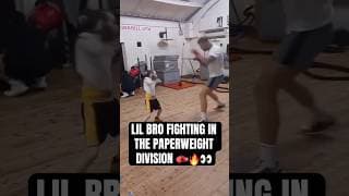 Little fighter has amazing hand speed and boxing skills 🥊🔥