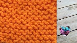 Point mousse tricot