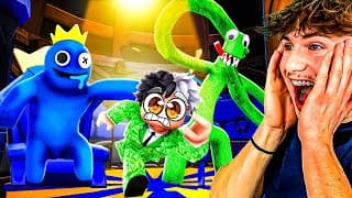 JE MEURS PLEIN DE FOIS DANS RAINBOW FRIENDS ROBLOX !!