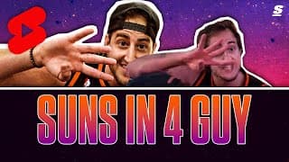 'Suns In 4' Guy Is Phoenix's NEW Star! 😅 #shorts