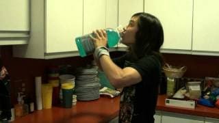128oz - Gallon Gatorade Chug in 37 Seconds.