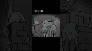 51. When a ZOMBIE feels lonely...🧟🧟🧟😢😢😢#odderic #animation #anime