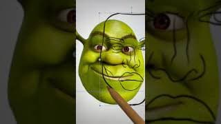 Shrek with the Weeknd’s plastic surgery | JULIA GISELLA #shorts