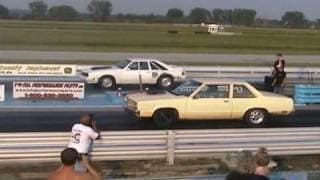 Some grudge racing with the Turbo Chevy Fairmont