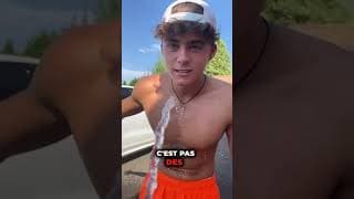 Il fait pipi sur le Cayenne de son père