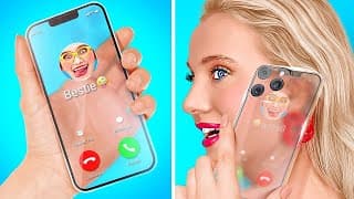 ASTUCES ET FARCES SYMPAS SPÉCIAL TÉLÉPHONE | Piège Tes Amis Avec Ton Gadget Préféré par 123 GO! GOLD