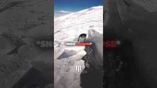 He Falls Into a Snow Crevasse.. 😓❄️