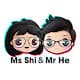 Ms Shi and Mr He