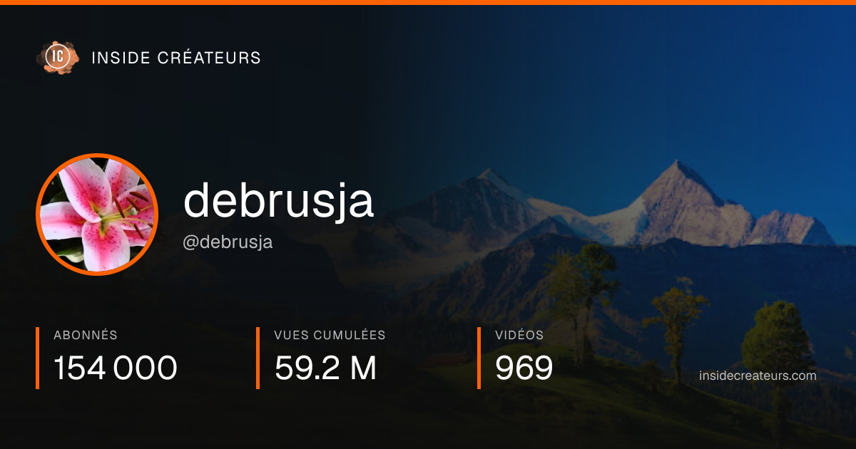 Carte statistiques de debrusja
