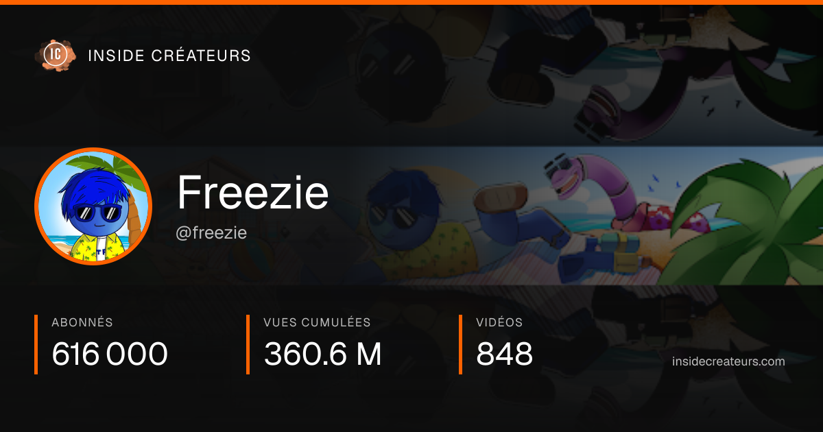 Carte statistiques de Freezie