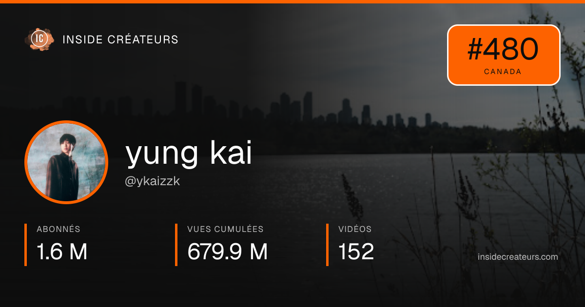 Carte statistiques de yung kai