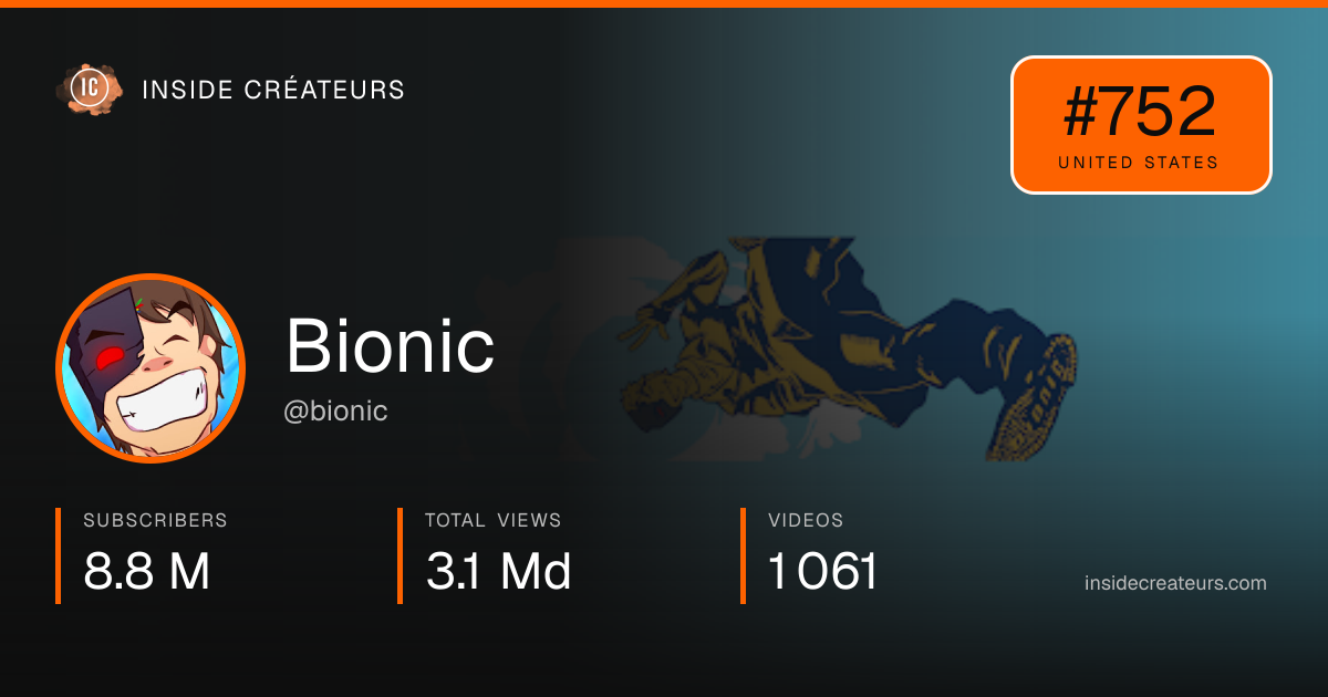 Bionic stats card