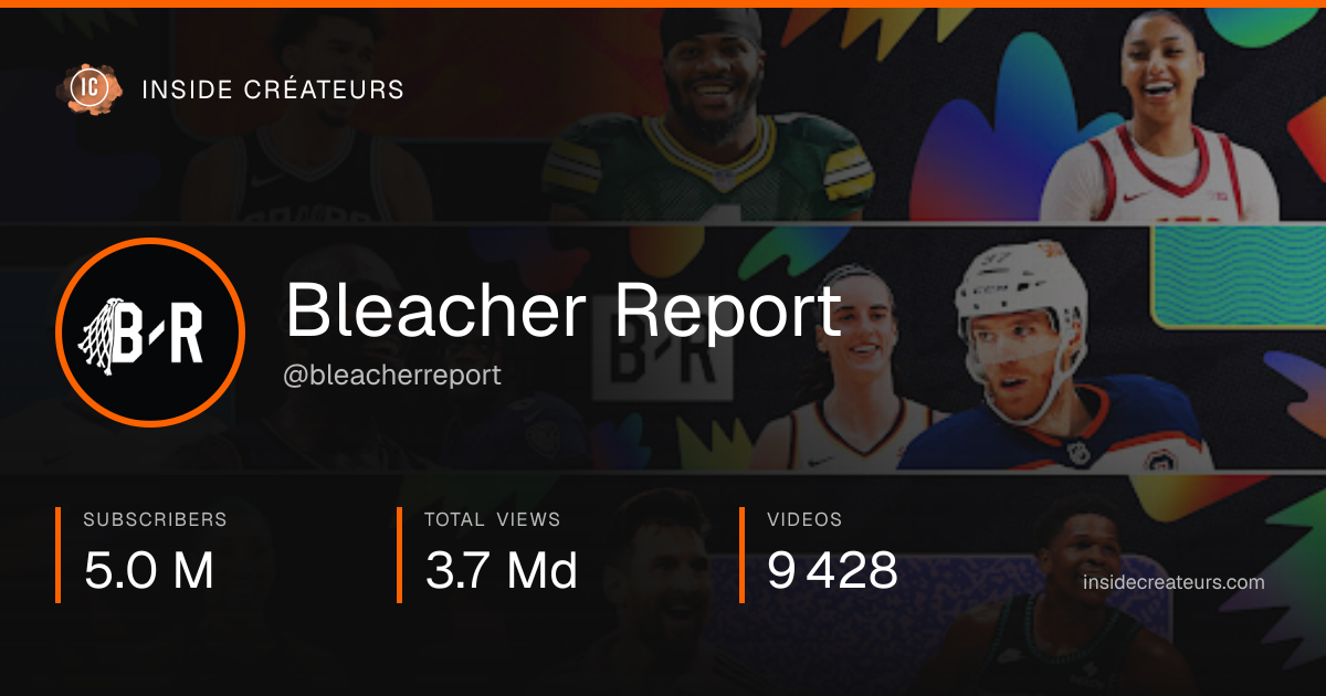 Bleacher Report stats card